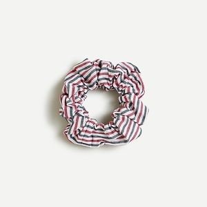 3/$25 J. Crew Striped Scrunchie Red White Blue